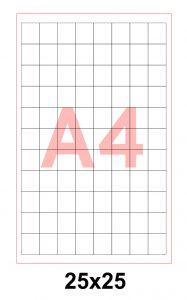 25x25mm